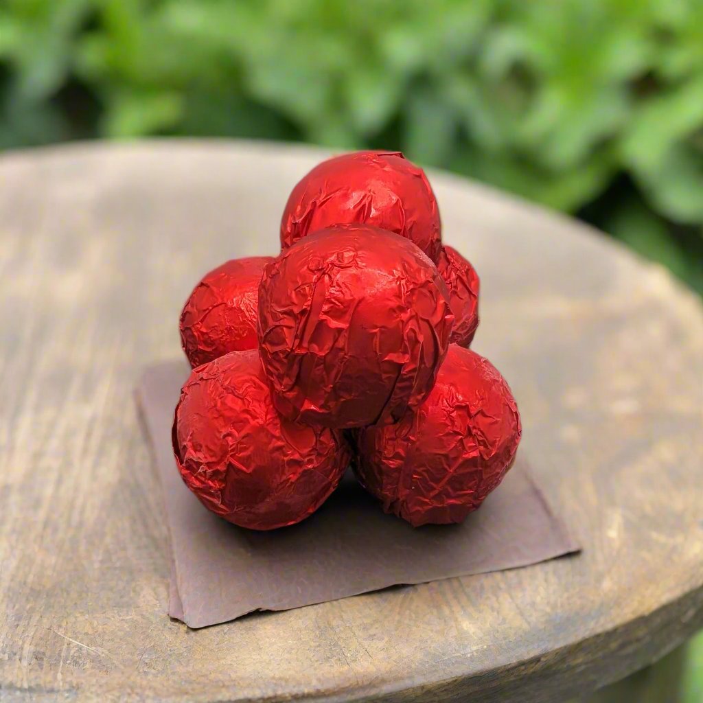 Pomegranate Buttercream Truffle